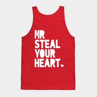 Mr. Steal Your Heart Valentines Day Tank Top